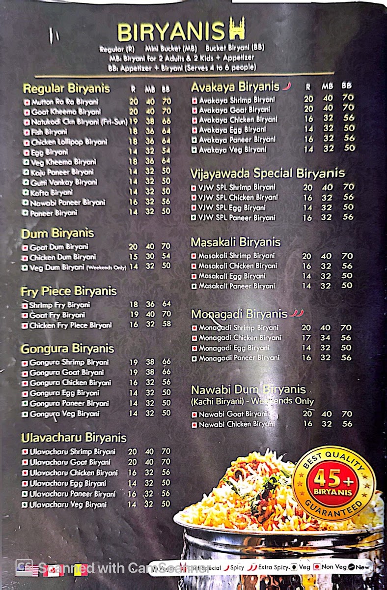 Nawabi Hyderabad House ST.Louis Menu - Image 4